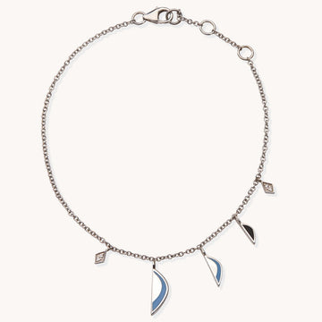 Fairy Wings Bracelet|Blue Black